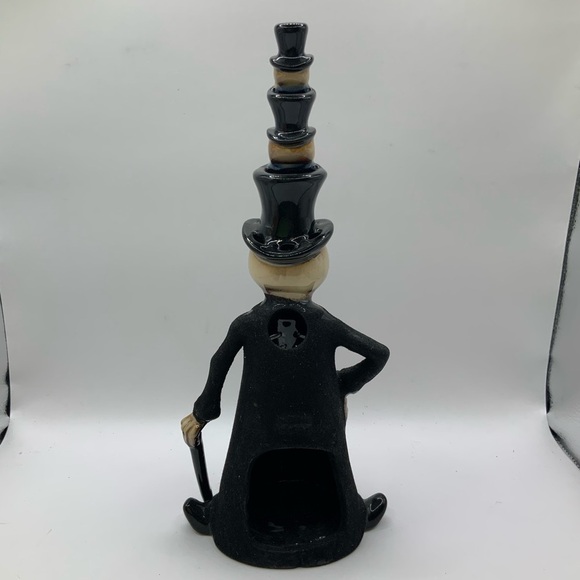 Yankee Candle Boney 2009 Uncle Vlad Stacked Heads Tea Light Holder - Picture 4 of 9
